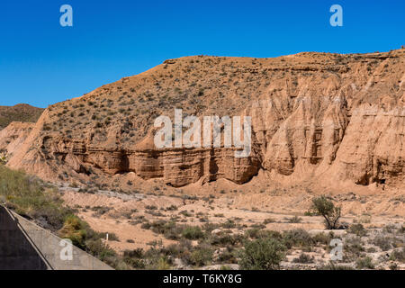 Deserto Tabernas, in spagnolo Desierto de Tabernas, Andalusia, Spagna Foto Stock