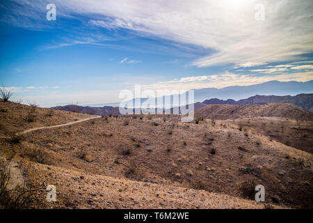 La Mecca Hills in scaletta escursione a Palm Spring, California Foto Stock