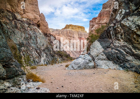 La Mecca Hills in scaletta escursione a Palm Spring, California Foto Stock