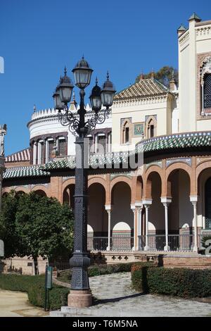 Edifici a Plaza America, Sevilla Foto Stock