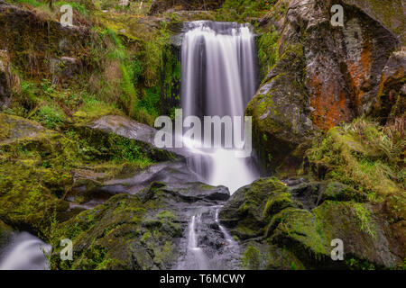 Cascate di Triberg nella Foresta Nera Foto Stock