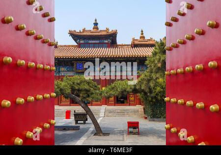 Lama Yonghe Tempio a Beijing in Cina Foto Stock