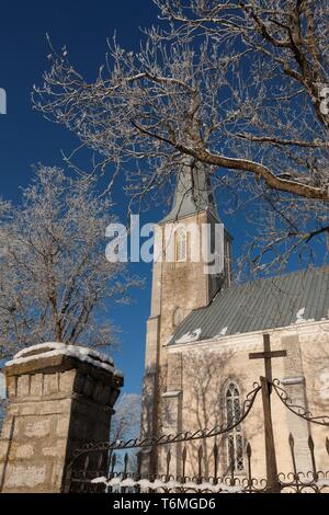 Chiesa di Nissi, Harju County, Estonia Foto Stock