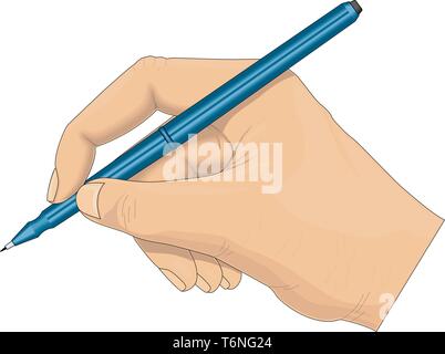 La scrittura di illustrazione vettoriale Illustrazione Vettoriale