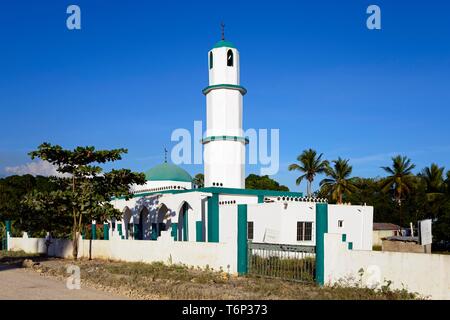 La moschea, nei pressi de La Yeguada, San Pedro de Macoris, Repubblica Dominicana Foto Stock