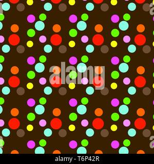 Colorate geometriche pattern senza giunture Foto Stock