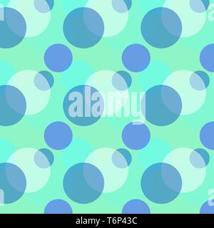 Colorato cerchio geometrico modello senza giunture Foto Stock