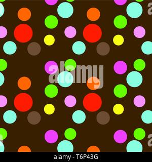 Colorate geometriche pattern senza giunture Foto Stock