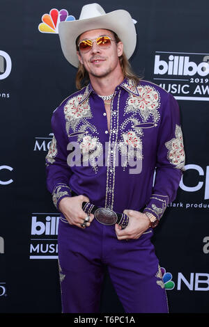 Las Vegas, Stati Uniti. 01 Maggio, 2019. LAS VEGAS, NEVADA, Stati Uniti d'America - 01 Maggio: Diplo arriva a 2019 Billboard Music Awards tenutosi al MGM Grand Garden Arena il 1 maggio 2019 a Las Vegas, Nevada, Stati Uniti. (Foto di Xavier COLLIN/Image Press Agency) Credito: Image Press Agency/Alamy Live News Foto Stock