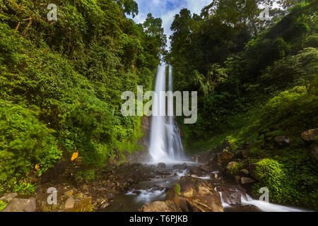 Gitgit Waterfall - isola di Bali Indonesia Foto Stock
