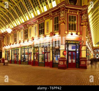Mercato Leadenhall, City of London, Londra, Inghilterra, Regno Unito, Europa Foto Stock