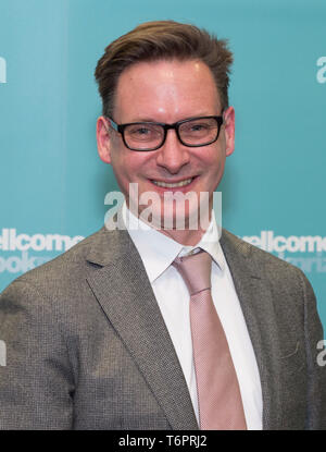 Londra, Regno Unito. Il 1 maggio 2019. Sarà una gronda, vincitore del Wellcome Book Prize 2019, alla cerimonia di consegna del premio. Credito: Malcolm Park/Alamy. Foto Stock