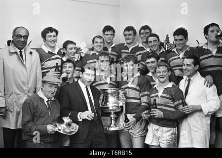 Leeds v Castleford Yorkshire Cup 1968 Foto Stock