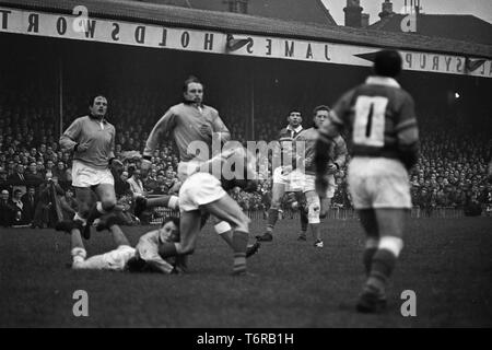 Leeds v Castleford Yorkshire Cup 1968 Foto Stock