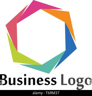 Star logo di successo e simbolo di successo Illustrazione Vettoriale