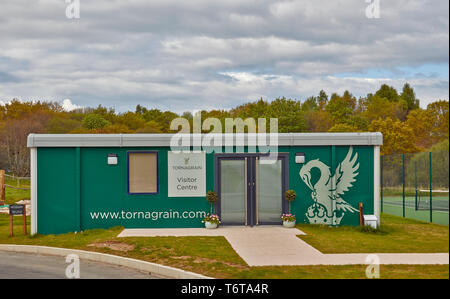 TORNAGRAIN INVERNESS Scozia frazione pianificata o villaggio il centro visitatori Foto Stock