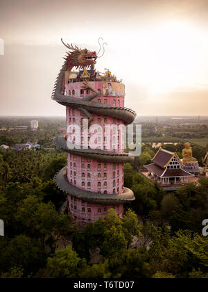 wat samphran Foto Stock