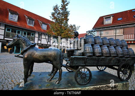 Luoghi di interesse turistico della città di Immenstadt Foto Stock