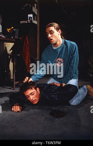 Gute Zeiten Schlechte Zeiten, Fernsehserie, Deutschland ab 1992, Darsteller: Sali Landricina, Jan Sosniok. Folge 501 Foto Stock