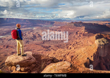 Escursione in Utah Foto Stock