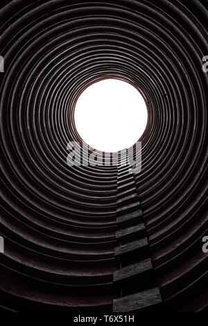 Edificio circolare in Hong Kong Foto Stock
