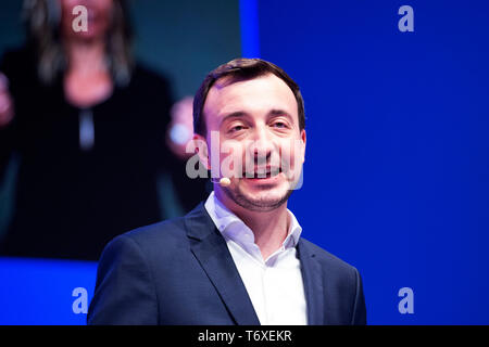 Muenster, Deutschland. 27 apr, 2019. Paolo ZIEMIAK, il Segretario generale della CDU Germanie, Halle Muensterland in Muenster su 27.04.2019, | Utilizzo di credito in tutto il mondo: dpa/Alamy Live News Foto Stock