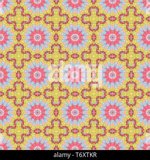 Abstract floral burly legno scuro, khaki e di colore blu chiaro pattern. perfetta cornice decorativa per banner, cartoline, poster o fasion creative design. Foto Stock