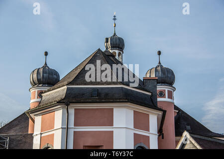 Chiesa Kreuzerhöhung in Wissen Foto Stock