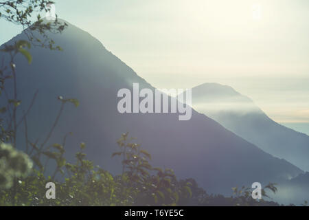 Vulcano in Guatemala Foto Stock