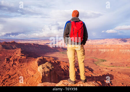 Escursione in Utah Foto Stock