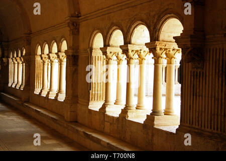 Abbazia di Montmajour Arles, Francia Foto Stock