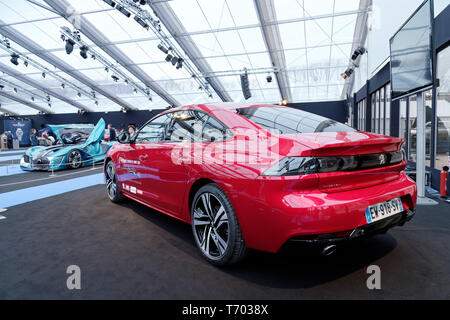 Peugeot 508, auto più bella dell'anno presso la 34th International Automobile Festival.Credit:Veronique Phitoussi/Alamy Stock Photo Foto Stock