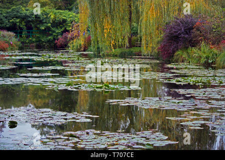 Il giardino di Monet Foto Stock