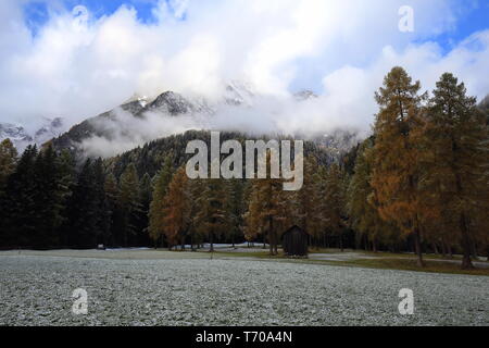 Fischleinbachtal è una valle nel cuore delle Dolomiti Foto Stock