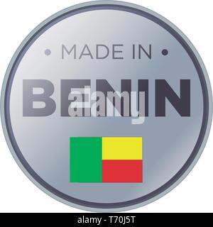Realizzato in Benin Illustrazione Vettoriale