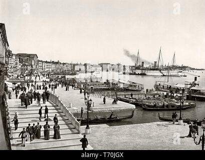 Venezia, Veneto, Italia 1900. Foto Stock