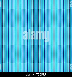 Di medie turchese blu mezzanotte e turchese strisce verticali grafica. seamless pattern può essere utilizzato per la carta da parati, poster, fasion indumento o tessile Foto Stock