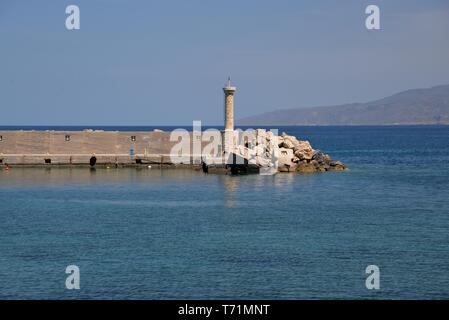 Porto,Hersonisssos, Creta, Grecia. Foto Stock