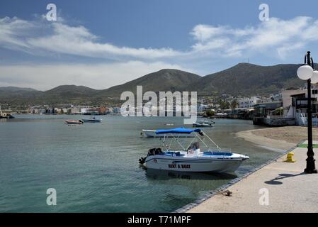 Porto,Hersonisssos, Creta, Grecia. Foto Stock