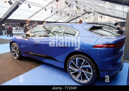 Parigi, Francia. 31 gennaio, 2019. Jaguar al 34th International Automobile Festival.Credit:Veronique Phitoussi/Alamy Stock Photo Foto Stock