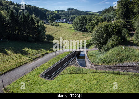 Diga Lingese in Bergisches Land Foto Stock