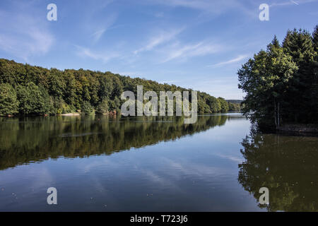 Diga Lingese in Bergisches Land Foto Stock