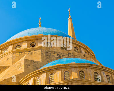 Mohammad Al-Amin moschea a Beirut, Libano Foto Stock