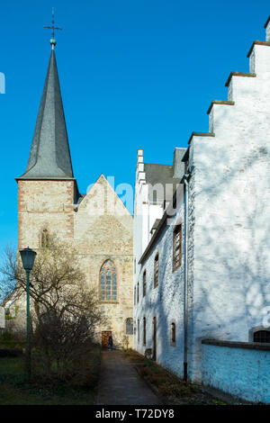 BRD, Deutschland, NRW, Kreis Düren, Langerwehe-Wenau, Wenauer Kirche, ein Teil der 800 Seit Jahren bestehenden Klosteranlage der Prämonstratenserinnen Foto Stock