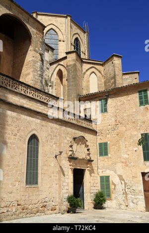 Chiesa parrocchiale di Madre Maria, Mallorca, Spagna Foto Stock