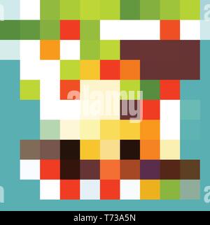 Illustrazione di felice vacanza Pongal Harvest Festival del Tamil Nadu India del Sud. Illustrazione Vettoriale