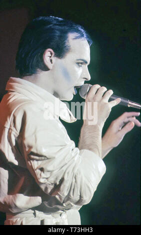 GARY NUMAN pop inglese musicista circa 1980 Foto Stock