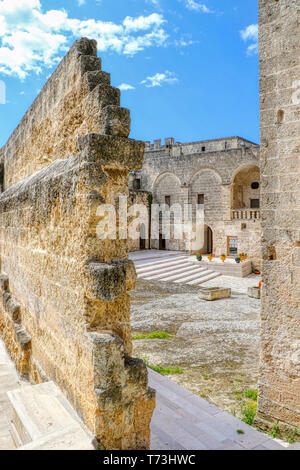 Castello Episcopio di Grottaglie, Puglia, Italia Foto Stock