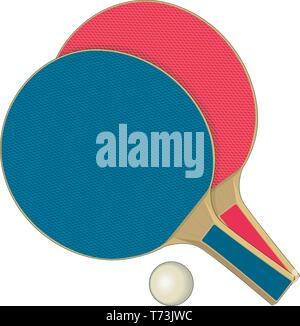 Ping Pong illustrazione vettoriale Illustrazione Vettoriale