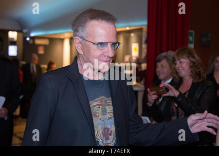 Roma, Italia. 03 Maggio, 2019. Christopher Lambert Red Carpet per la cerimonia di premiazione della IX edizione di "La pellicola d'Oro" Credito: Matteo Nardone/Pacific Press/Alamy Live News Foto Stock